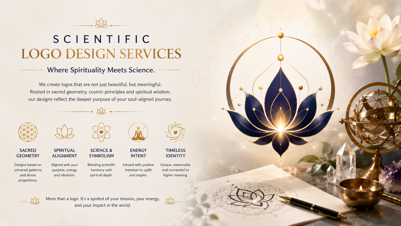 Scientific Logo Design for Business Identity